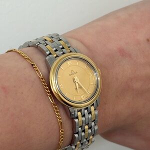 Omega De Ville Gold and Silver Classic Watch